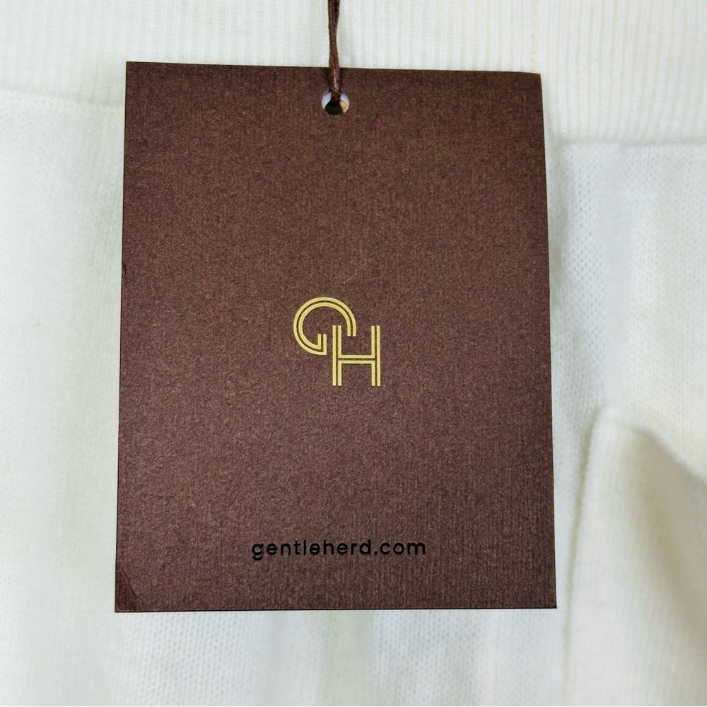 Gentle Herd Wool Joggers XXS Loungewear Cream Off White Pockets - Picture 3 of 13